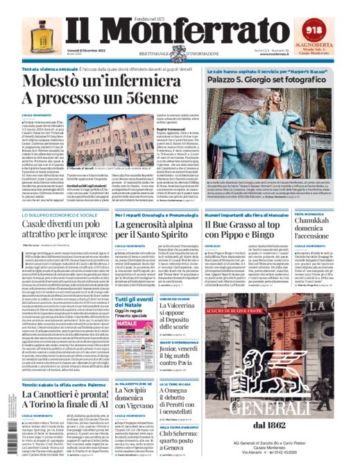 Il Monferrato - Edizione 92 del 07/12/2023